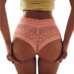 Breathable Butt Lift Lace High Waisted Panties