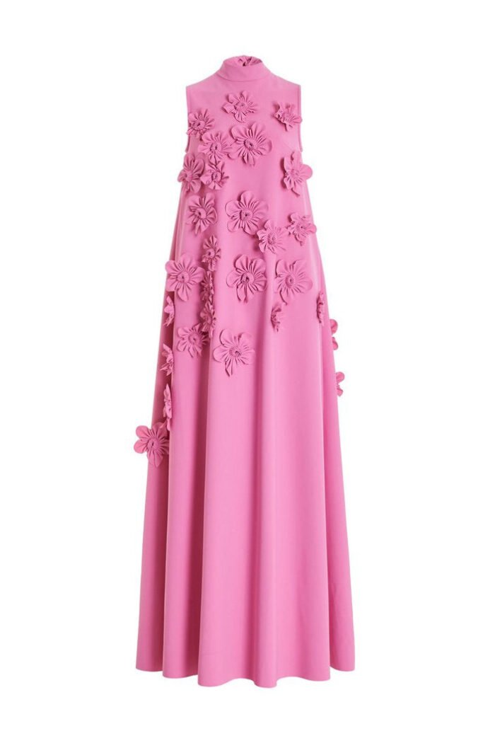 Flower Embellished Sleeveless Maxi Dress - Image 6