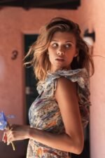 Cut-out Ruffle Maxi Dress - Image 7