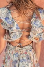 Cut-out Ruffle Maxi Dress - Image 5