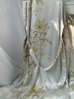 Sexy Floral Print Satin Robe Set Two Pieces - Image 20