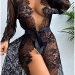 Seductive Sheer Lace Lingerie Set