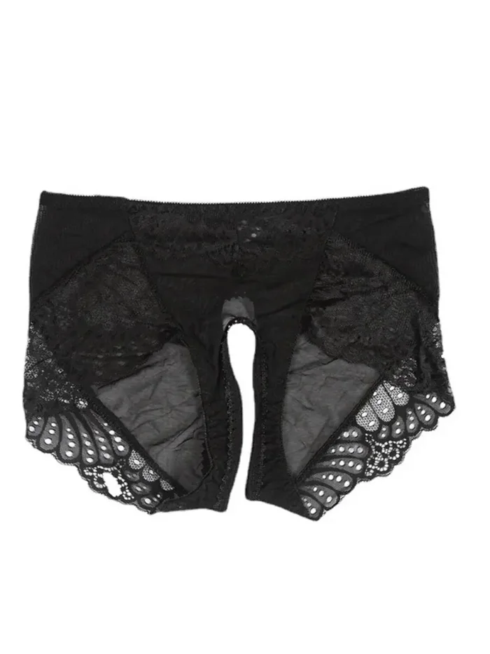 Open Crotch Sexy Lace Panties - Image 17