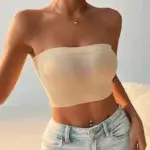 Seamless Strapless Bandeau Tube Top Bra