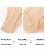 Tummy Control Shapewear High-Waisted Thong Seamless Slimming Panties & Butt Lift Comfort Fit Body Shaper - Image 9
