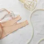 Lace Trim Push-Up Bra & Mesh Embroidered Thong Set - Image 18