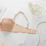 Lace Trim Push-Up Bra & Mesh Embroidered Thong Set - Image 17