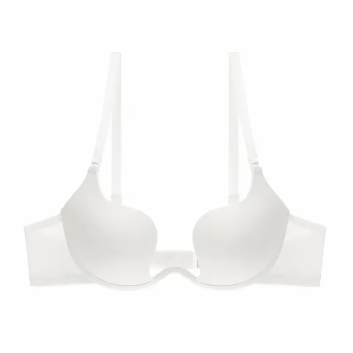 Ultra-Deep U Plunge Push-Up Bra – Backless Seamless Lift - Image 13