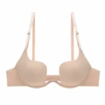 Ultra-Deep U Plunge Push-Up Bra – Backless Seamless Lift - Image 4
