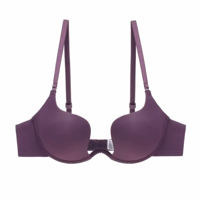 Ultra-Deep U Plunge Push-Up Bra – Backless Seamless Lift - Image 18