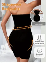 Seamless Strapless Body Shaper Shapewear Bodysuits - Image 10