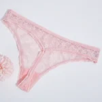 Sexy Sheer Lace Thong Panties - Image 11