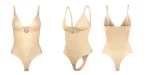 Hip Lifting Seamless Shapewear Sexy Deep V Wireless Backless Bodysuit - Image 19