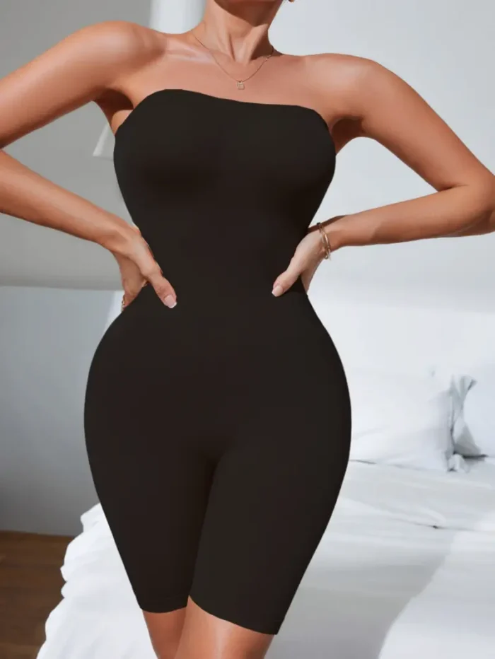Seamless Strapless Body Shaper Shapewear Bodysuits - Image 12