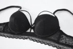 Sexy Lace Strappy Push Up Bra & Panty Lingerie Set - Image 20