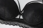 Sexy Lace Strappy Push Up Bra & Panty Lingerie Set - Image 21
