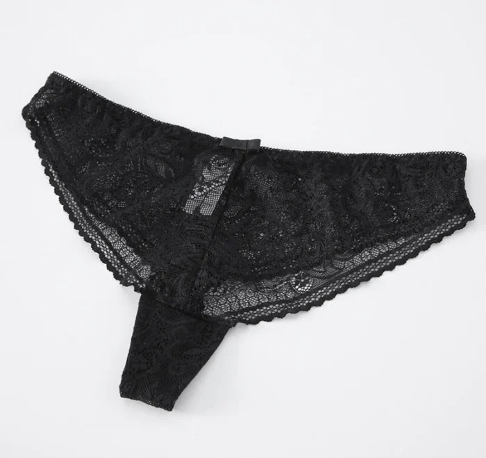Sexy Lace Strappy Push Up Bra & Panty Lingerie Set - Image 25