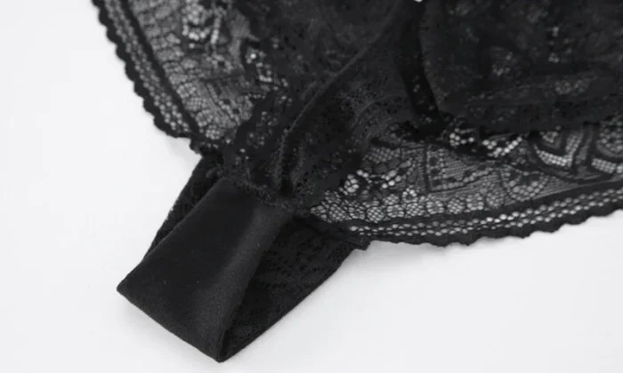 Sexy Lace Strappy Push Up Bra & Panty Lingerie Set - Image 27