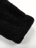 Cozy Fuzzy Hooded Onesie Pajamas for Women – Long Sleeve Zip Up Jumpsuit Sleepwear - Image 15
