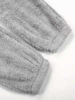 Cozy Fuzzy Hooded Onesie Pajamas for Women – Long Sleeve Zip Up Jumpsuit Sleepwear - Image 24