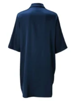 Satin Button-Down Shirt Nightdress - Image 29