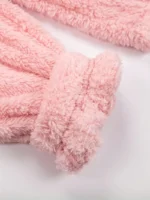 Cozy Fuzzy Hooded Onesie Pajamas for Women – Long Sleeve Zip Up Jumpsuit Sleepwear - Image 33