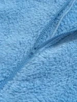 Cozy Fuzzy Hooded Onesie Pajamas for Women – Long Sleeve Zip Up Jumpsuit Sleepwear - Image 45