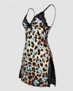 Sexy Lace Babydoll Nightdress – Side Slit Slip Lingerie with Thong - Image 16