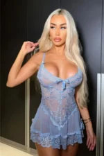 Best You Ever Had Babydoll - Light Blue - Image 7