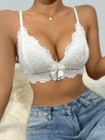 Butterfly Lace Bralette – Sexy Black Lace Bra with Butterfly Back - Image 11