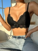 Butterfly Lace Bralette – Sexy Black Lace Bra with Butterfly Back - Image 5