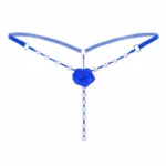 Rose & Pearl Embellished Strappy G-String - Image 11