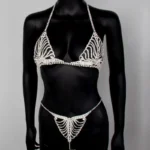 Luxury Rhinestone Crystal Chain Bikini Set - Image 8
