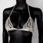 Luxury Rhinestone Crystal Chain Bikini Set - Image 9
