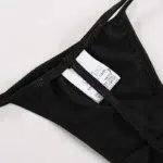 Black Lace-Trim Zip-Front Bodycon Mini Dress - Image 12