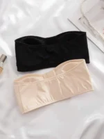 2-Piece Women's Front Closure Padded Bra Set – Multicolor Everyday Comfort Bras - Image 11