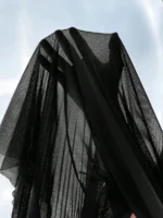 Plus Size Lace Nightgown Set – 3-Piece Cami Dress with Sheer Bell Sleeve Robe & Thong - Image 10