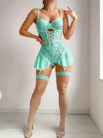 Juliette Garter Teddy Set - Image 18