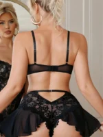 Juliette Garter Teddy Set - Image 7