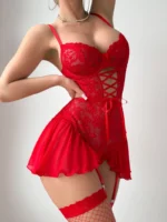 Juliette Garter Teddy Set - Image 40