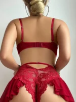 Juliette Garter Teddy Set - Image 3