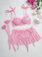 Camellia Garter Set - Image 7